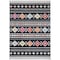 Safavieh Rectangular Adirondack Contemporary Area Rug, Black & Ivory - 3 x 5 ft. ADR277Z-3 - alternate 1